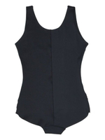 Утягивающее боди со швом на спинке (Размер: M) (Цвет: черный)