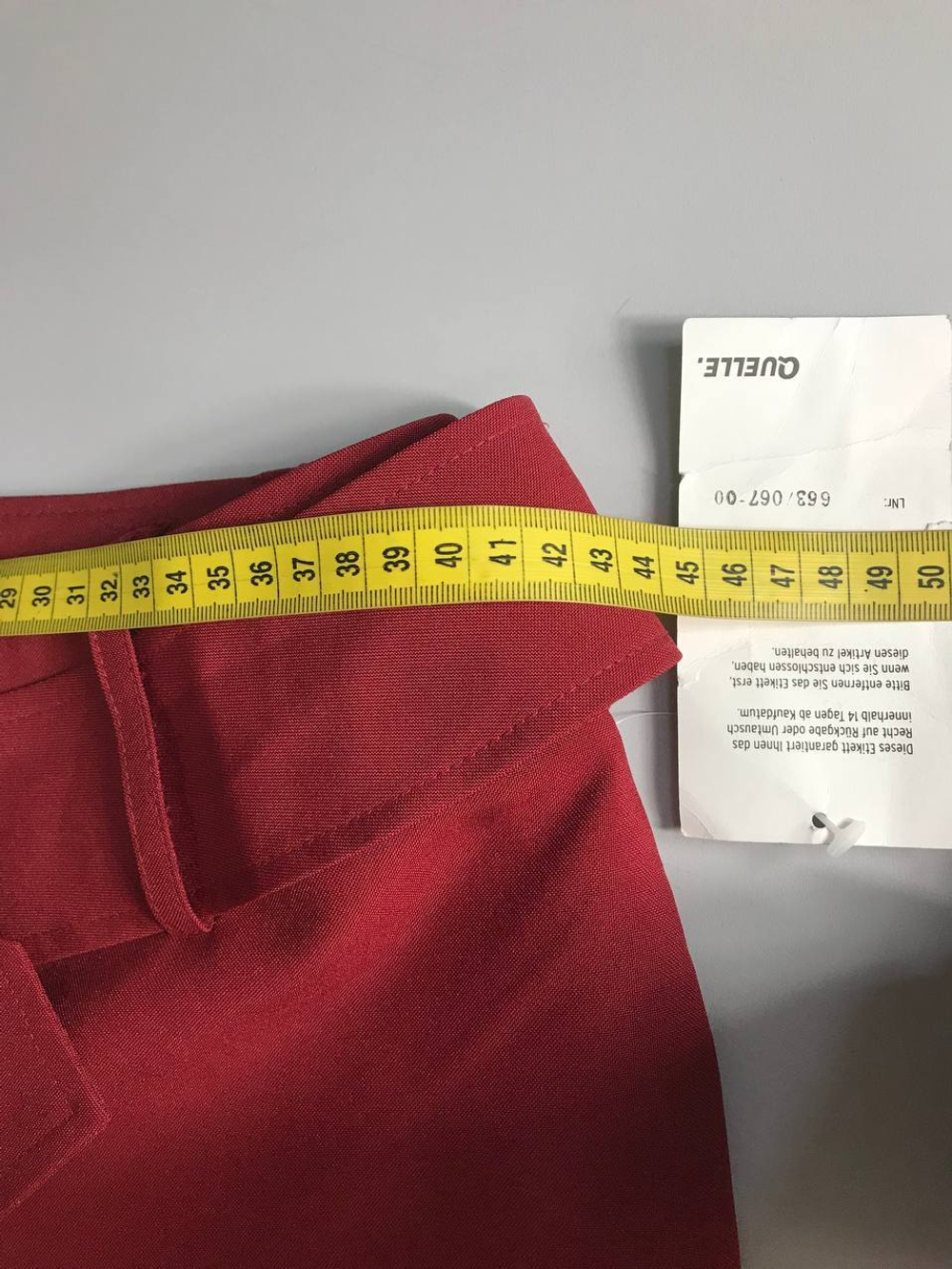 Брюки Quelle для яркого акцента, маркировка 38, визуально 44/46 размер, новые