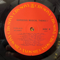 Винтажная виниловая пластинка LP The Best Collection Movie Themes Georgeuos Musical Themes (Japan 1975) (No Obi)