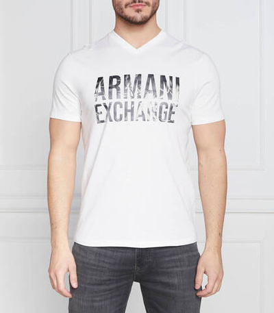 футболка Armani Exchange - белый(3RZTBG ZJ3VZ)