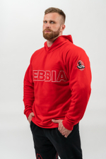 Толстовка LONG PULLOVER HOODIE LEGACY 704 Красная