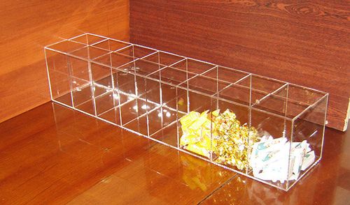 Диспенсер витрина демонстратор для конфет 755х160х160 8 ячеек