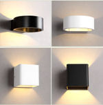 Wall design lamp Cube  (Black)