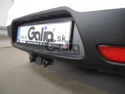 Фаркоп оцинкованный Galia K037C для Kia Rio III хетчбек/седан 2011-2017(паспорт и сертификат в комплекте)(без электрики)