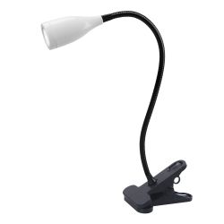 ULM-D501 4W-4000K WHITE Светильник настольный светодиодный прищепка. Механический выключатель. Белый. TM Uniel