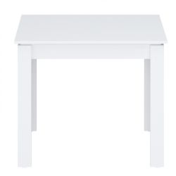 Стол обеденный 900 (белое сияние) Остин (белое сияние), МФ 1+1