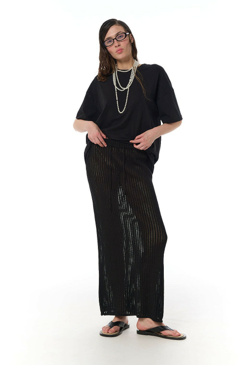 Платье-майка вязаное, хлопок, капучино