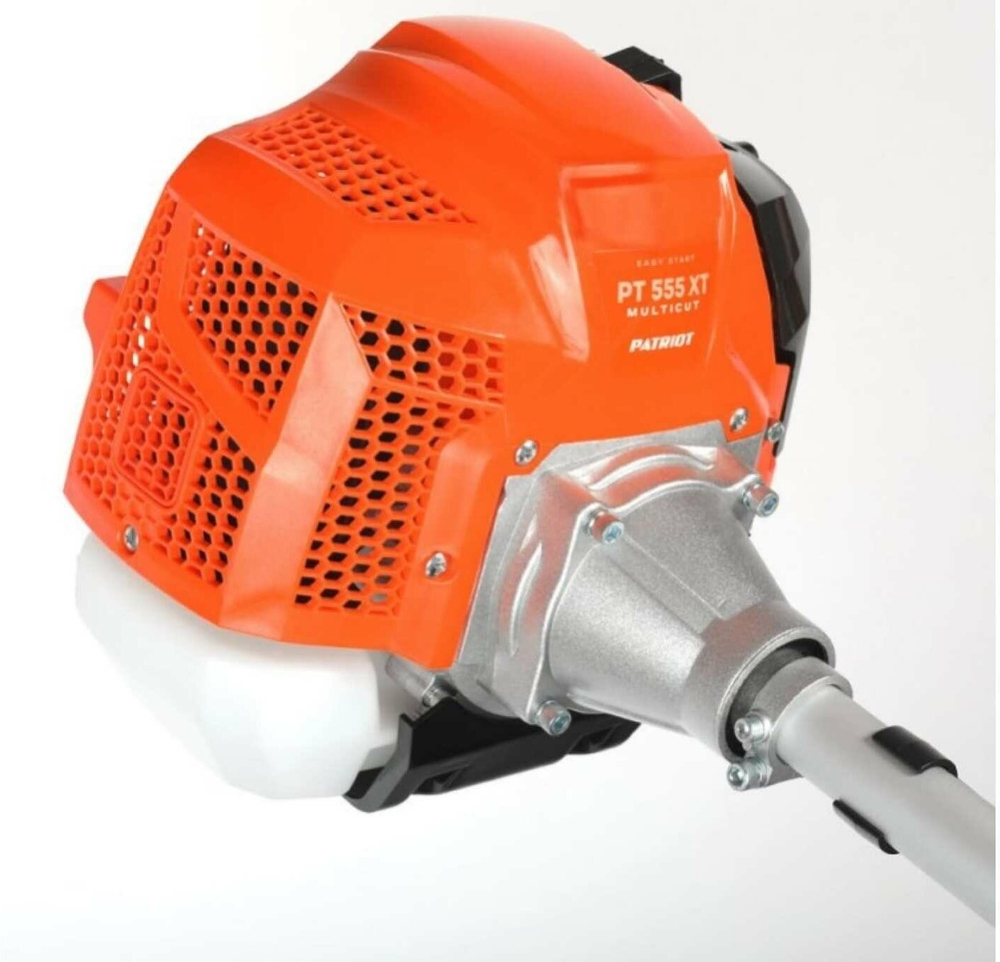 Мотокоса бенз PATRIOT PT 555 (1+1), 52сс, 3.0л.с, жест. вал, U-рук, катушка Comfort+3Т(250106230)