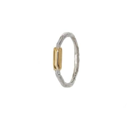 кольцо битое с латунным пояском