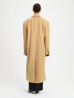 Пальто из шерсти с кашемиром OLA OLA