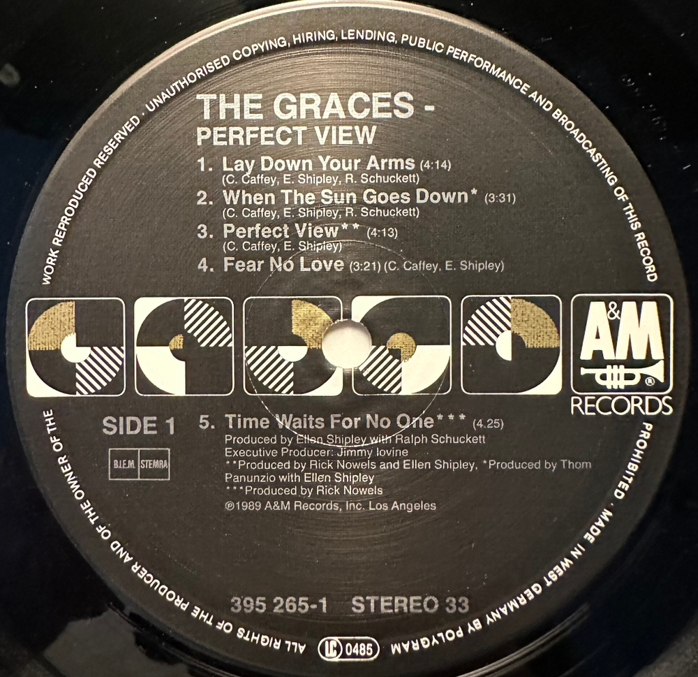 The Graces- Perfect View (Европа 1989г.)