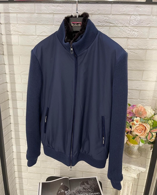 Бомбер Loro Piana с мехом
