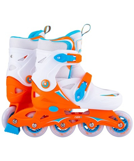 Ролики раздвижные Cricket Orange, пластиковая рама