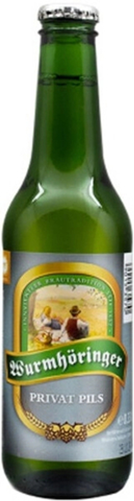 Пиво Вурмхёрингер Приват Пилс / Wurmhoringer Privat Pils 0.33 - стекло