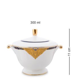 Pavone JK-194 Чайный сервиз 22 пр. на 6 перс. «Золотой Палермо» (Gold Palermo  )