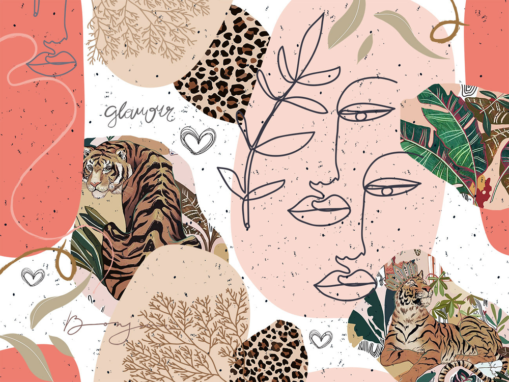 Дизайнерские обои Wall Street La-La-Land