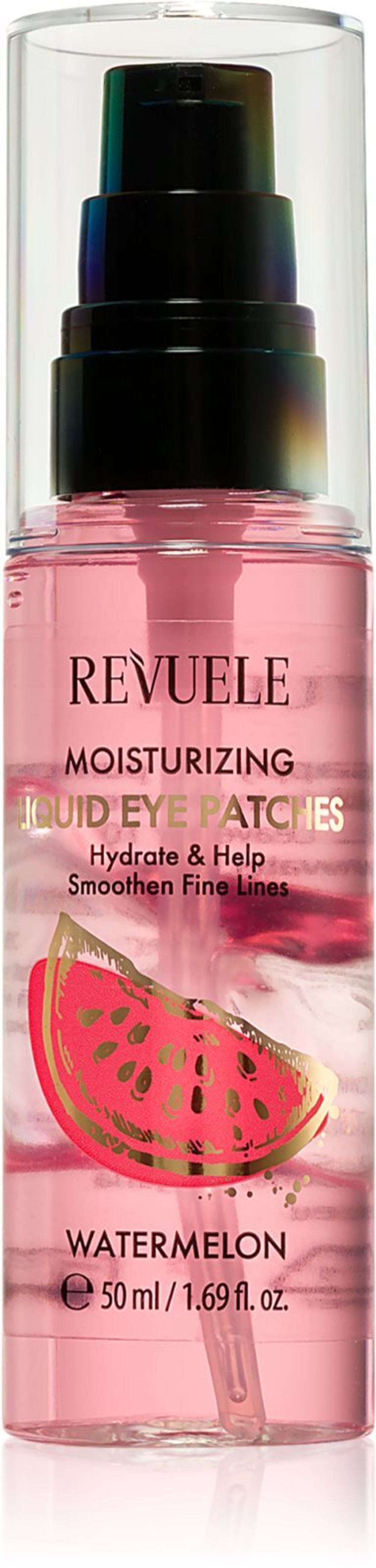 Revuele Moisturizing Watermelon Liquid Eye Patches - увлажняющий гель для глаз /   50  ml  / GTIN 5060565104303