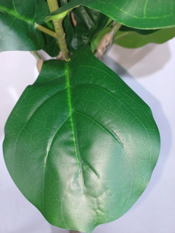 Искусственное растение разборное Фикус Лирата 180см в кашпо