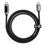 Type-C Кабель Baseus Display Fast Charging Data Cable Type-C to Type-C 100W 2m - Black