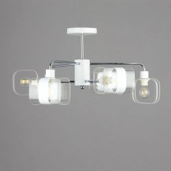 Citilux Бертон CL140160 Люстра потолочная Белая