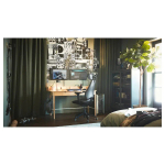 Письменный стол с ящиками - IKEA RIDSPÖ/RIDSPO, 140х70 см, дуб, РИДСПО ИКЕА