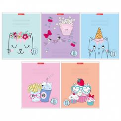 Dəftər \ Тетрадь 18 листов А5 клетка Лакомство