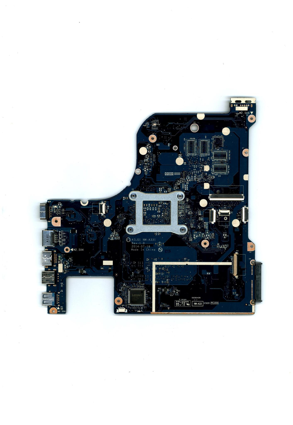 Материнская плата для ноутбука Lenovo G70-80 Laptop W8P Intel Celeron 3205U UMA (5B20H70650), оригинал