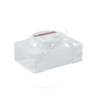 Соединитель Т-образный 60х120/D100/60х120 пластик Эра 612ТФ10П