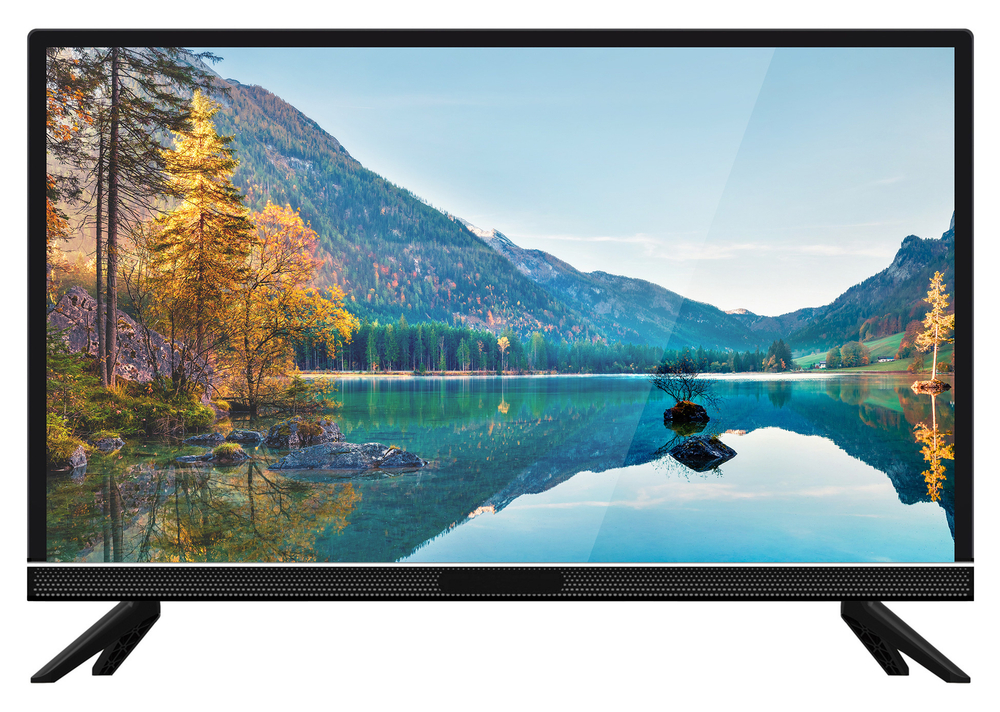 Телевизор IRBIS 32H1 T 059B, 32",1366x768, 16:9,Tuner (DVB-T2/DVB-C/PAL/SECAM), Input (AV RCA,USBx2, HDMIx3, YPbPr, VGA, PC audio, CI+),Output (3,5 mm, Coaxial),Black