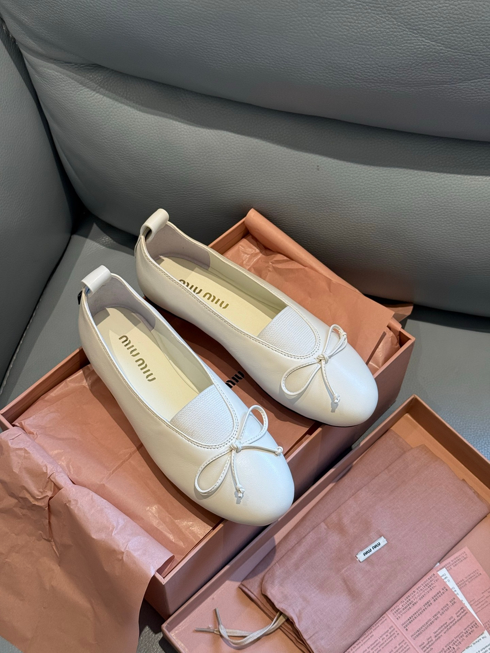 Miu Miu Ballerinas (3 colors)