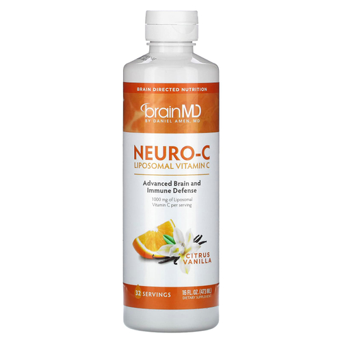 BrainMD, Neuro-C, цитрус и ваниль, 473 мл (16 жидк. унций)