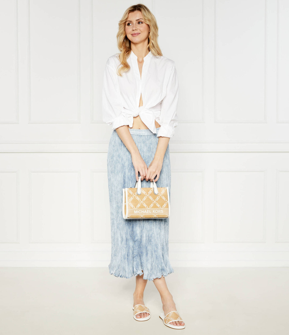 Сумка-трапеция GIGI Michael Kors - бежевый(30S4S3GM5U)