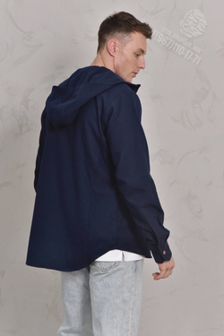 Рубашка с капюшоном Kiton