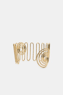 ZARA БРАСЛЕТ-СПИРАЛЬ, ЗОЛОТИСТЫЙ