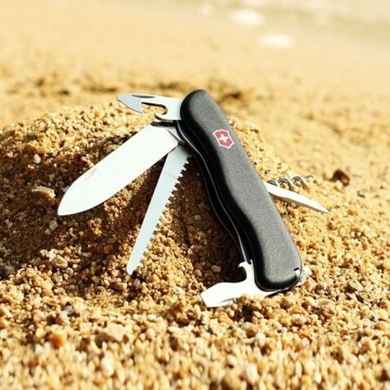 Складной нож Victorinox Мод. Forester Black(111мм) - 12 функций