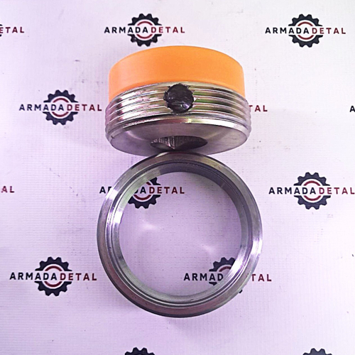 Приварная втулка аутригера 123/07482 + Направляющая 128/10850 JCB (комплект)