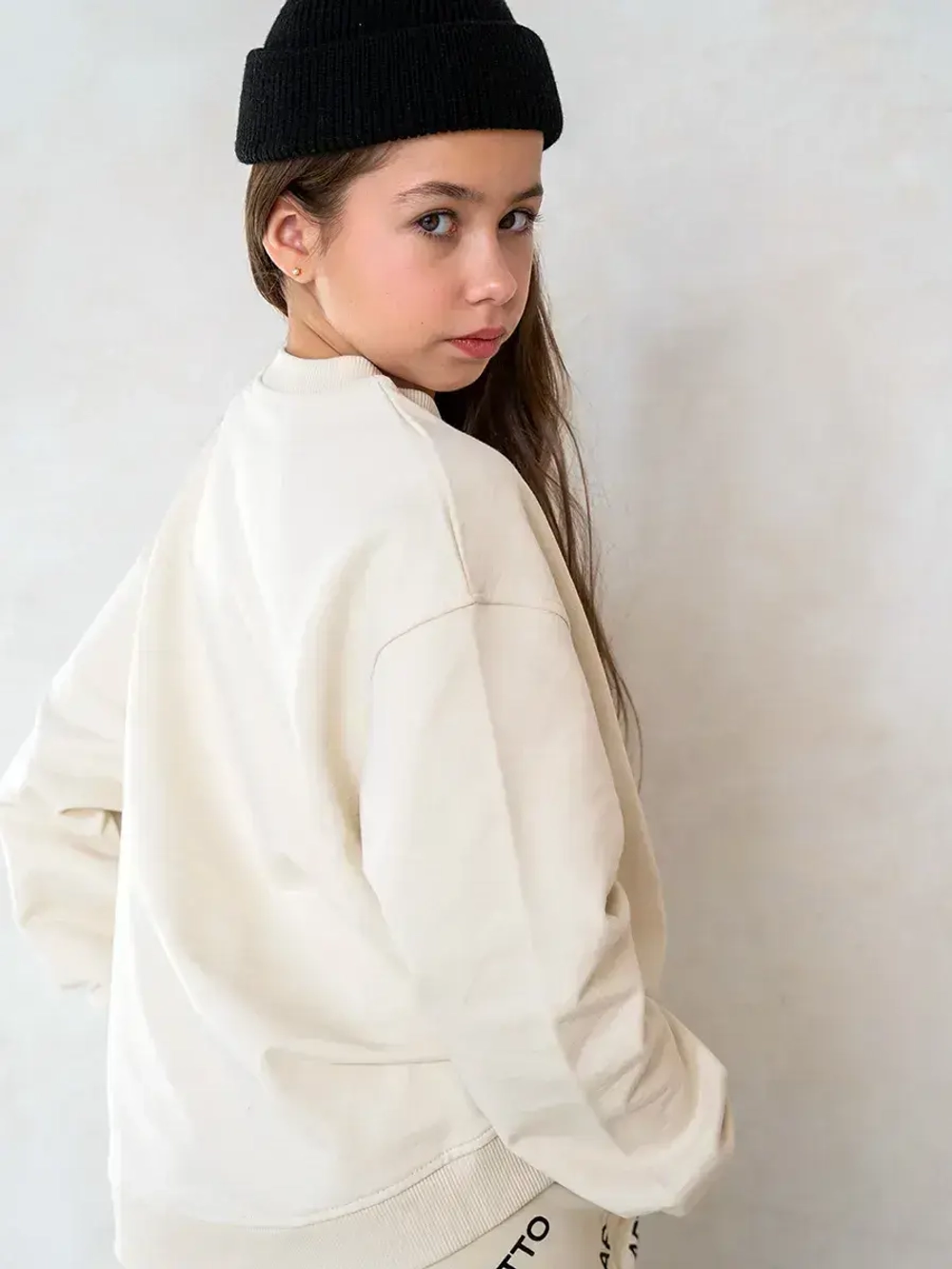 Спортивный костюм для девочки, свитшот и брюки