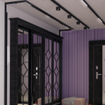 359502 SHINO NT24 137 черный Трековый низковольт. св-к диммир. со сменой цв.температуры, пульт ДУ/Tuya Smart Life IP20 LED 24W 48V 3000-6500K FLUM