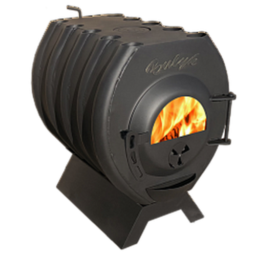 Отопительная печь Березка BulyK 200 со стеклом