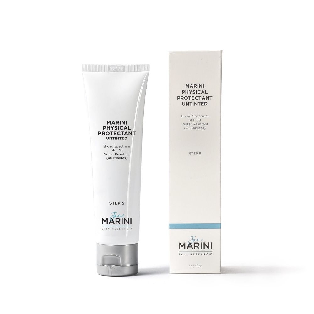 Jan Marini MARINI PHYSICAL PROTECTANT UNTINTED SPF30 Солнцезащитный крем с успокаивающим действием с SPF 30. Объем: 57 мл. ( срок 01/26 + 12 мес после вскрытия, снят с производства  )