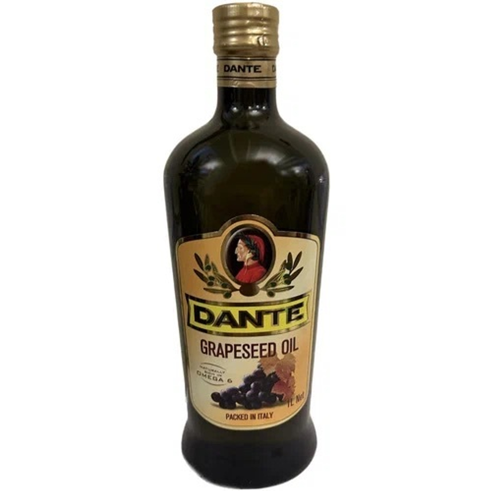 Масло виноградных косточек DANTE, 1 литр, Италия