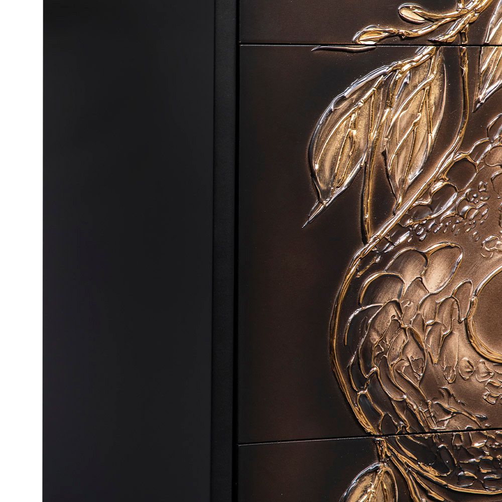 Комод Яблоко Евы с 3 ящиками Найт