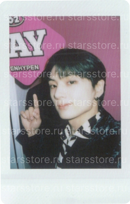 Полароид Jay ENHYPEN - 2023 GGU GGU PACKAGE INSTANT PHOTO SET
