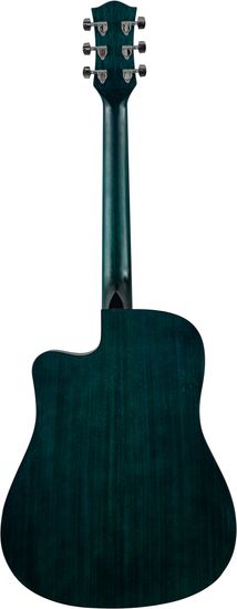 Гитара акустическая FLIGHT D-155C MAH BL