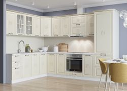 Модульный кухонный гарнитур «Тито» (Перламутр), ЛДСП/МДФ, ДСВ Мебель
