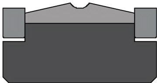 A112 260-235 Поршневое уплотнение 260-235-25