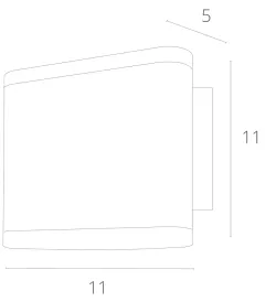 Уличный настенный светильник Arte Lamp