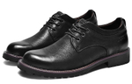 Jeep Casual Leather Shoes Men"s Low top Black