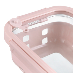 Контейнер для запекания и хранения продуктов 1.05л Smart Solutions розовый