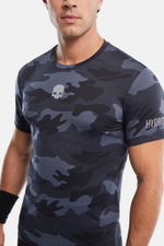 Мужская футболка HYDROGEN MESH RUBBER SKULL TECH T-SHIRT (D00006-602)